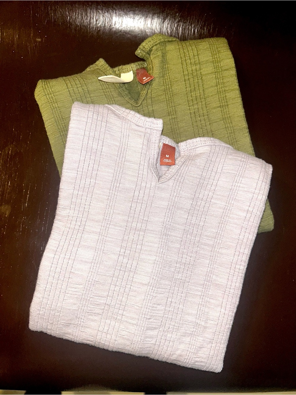 Anthropologie Pilcro Sadie Notched Tanks Size Medium 2pc Bundle – Lilac & Olive